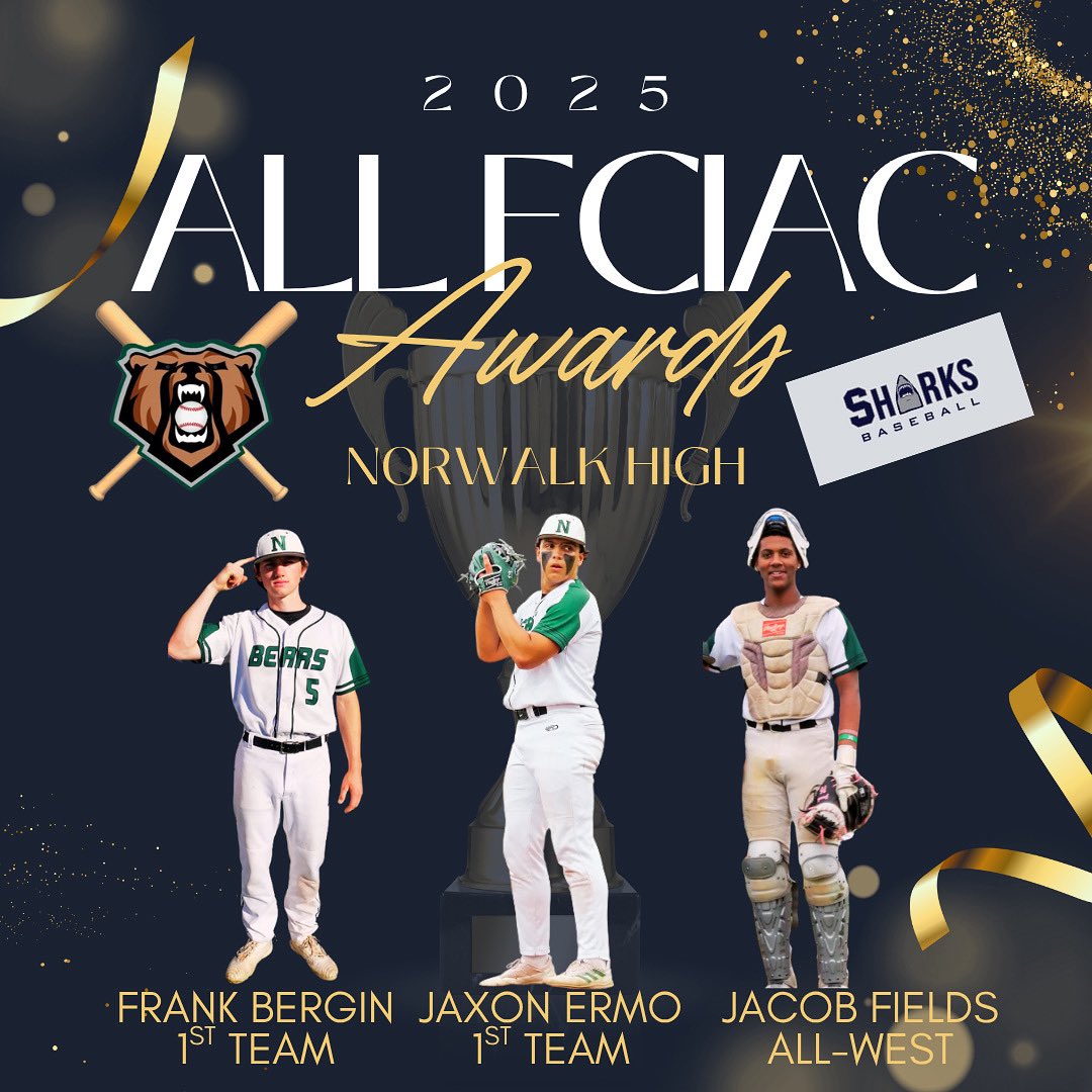 baseball72715's tweet photo. Congrats to our #CTSharksBaseball All-FCIAC Award recipient from Norwalk High! π π https://t.co/SyryPIpT2i