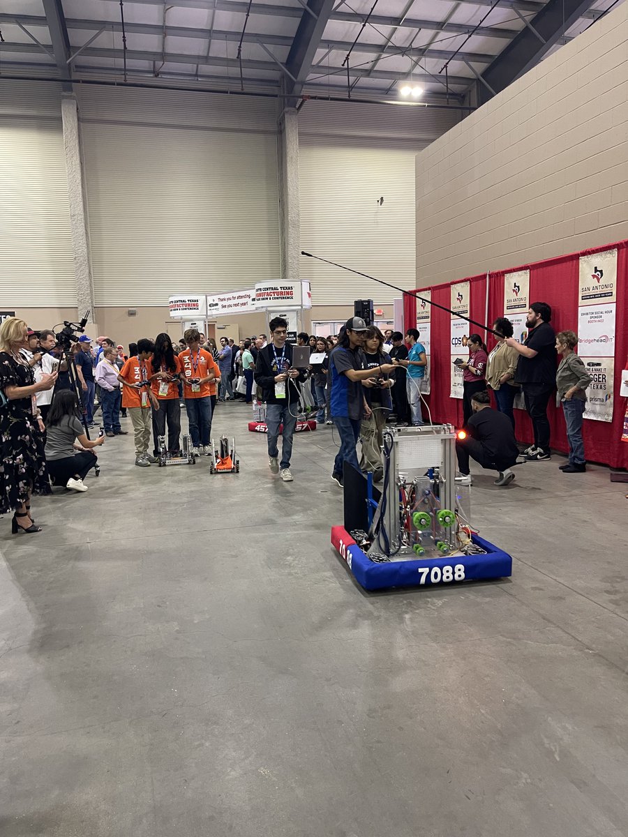 FIRSTinTexas's tweet image. FIRST in Texas was proud to attend the SAMA Trade Show — an exciting opportunity to help bridge real-world industries with the future talent being developed through STEM education and robotics. 🤖🔧
#FIRSTinTexas #STEMEducation #WorkforceDevelopment #SAMA