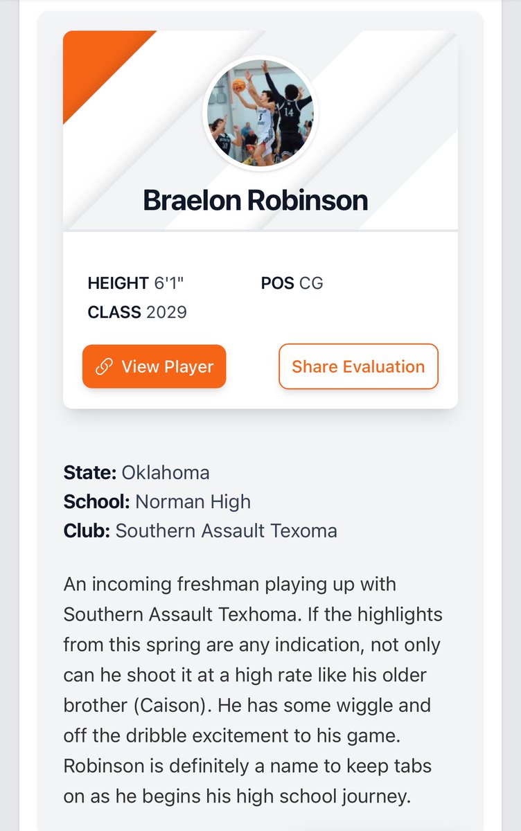Southern Assault Texoma (@satexomahoops) on Twitter photo The Robinson brothers are set to have a good year for <a href="/Cole30Cory/">Cory Cole</a> and Norman.
2026- <a href="/CaisonRobinson/">Caison Robinson</a>
2029- <a href="/BraelonRobinson/">Braelon Robinson</a>
You can catch Brae with our 15u group in Edmond this weekend at the <a href="/PrepHoopsOK/">Prep Hoops Oklahoma</a> event. <a href="/PrepHoops/">Prep Hoops π</a> <a href="/OkieBall_1/">OkieBall</a> <a href="/CAA_Bball_Ok/">Paul Harvey</a> The Robinson brothers are set to have a good year for <a href="/Cole30Cory/">Cory Cole</a> and Norman.
2026- <a href="/CaisonRobinson/">Caison Robinson</a>
2029- <a href="/BraelonRobinson/">Braelon Robinson</a>
You can catch Brae with our 15u group in Edmond this weekend at the <a href="/PrepHoopsOK/">Prep Hoops Oklahoma</a> event. <a href="/PrepHoops/">Prep Hoops π</a> <a href="/OkieBall_1/">OkieBall</a> <a href="/CAA_Bball_Ok/">Paul Harvey</a>