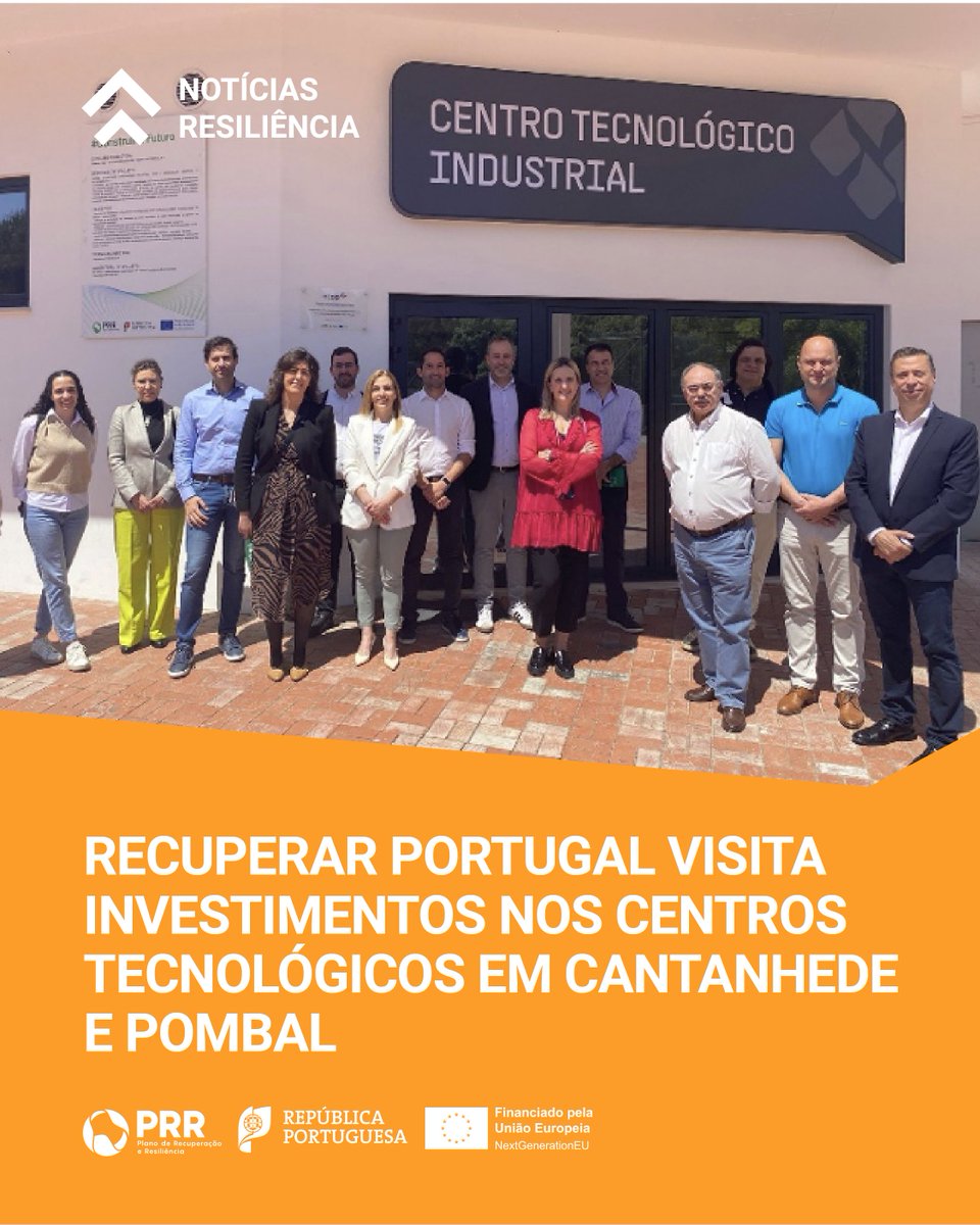 Conheça o investimentos nos Centros Tecnológicos que permite melhores espaços educativos para alunos e professores e uma maior inovação.
recuperarportugal.gov.pt/2025/05/30/rec…

#prr #resiliencia #qualificações #NextgenerationEU