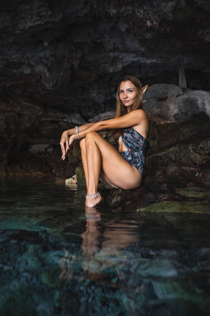 The Yucatan Peninsula is the only place in the world where you can find cenotes. These natural wonders are ancient, water-filled sinkholes, formed over millenni when limestone bedrock collapses, revealing hidden subterranean rivers and crystal-clear groundwater. #cenote #mexico