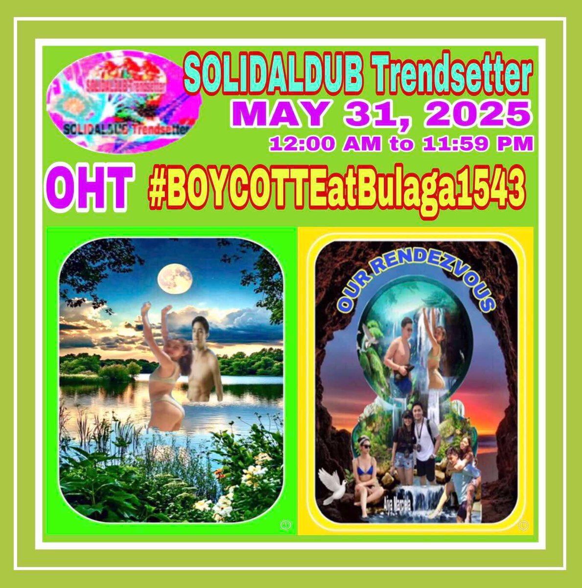 MCambsl2's tweet photo. Even with d tremendous obstacles faced, TBADN will continue d fight til everyone involved in d zarsuela acknowledges d TRUTH about ALDUB &amp; ALDUBNATION. We r a FANDOM - a FANMILY that vows 2 support, love &amp; protect 
ALDUB PA RIN
#BOYCOTTEatBulaga1543
NO TO SOLO PROJECT https://t.co/k9FGfzgJ0x