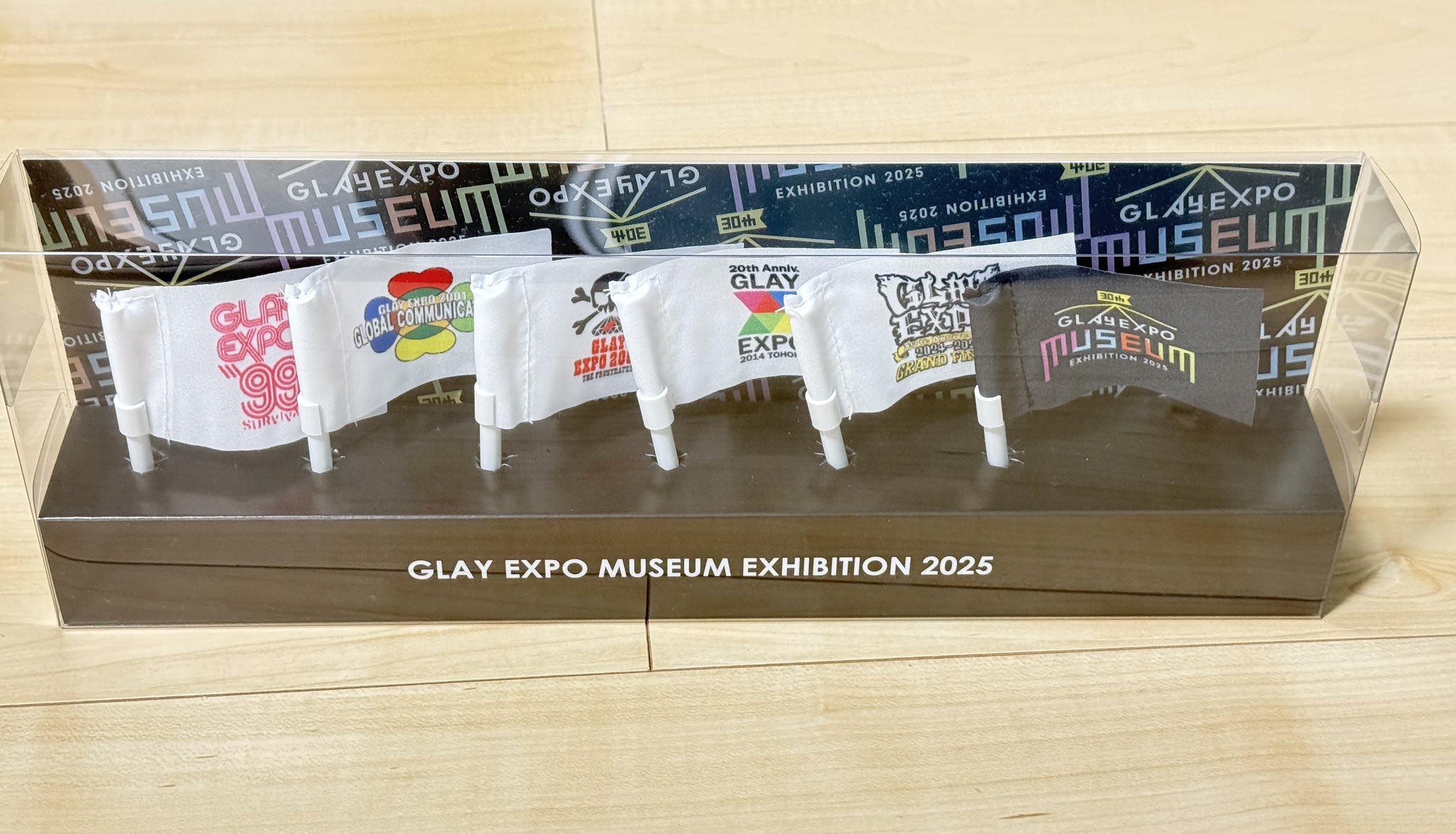 GLAY ミュージアム ミニフラッグ GLAY ミュージアム ミニフラッグ