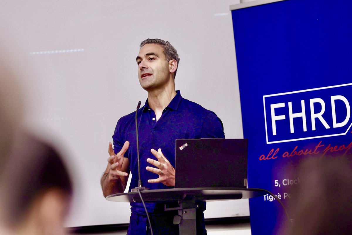 gegegatt's tweet photo. Just wrapped up my keynote at #FHRD: Harnessing AI in HR: Opportunities, Challenges, and the Road Ahead.
Explored how AI is reshaping recruitment, learning & decision-making … while asking deeper questions about fairness, autonomy, and the future of work. https://t.co/yR9y2ecooY