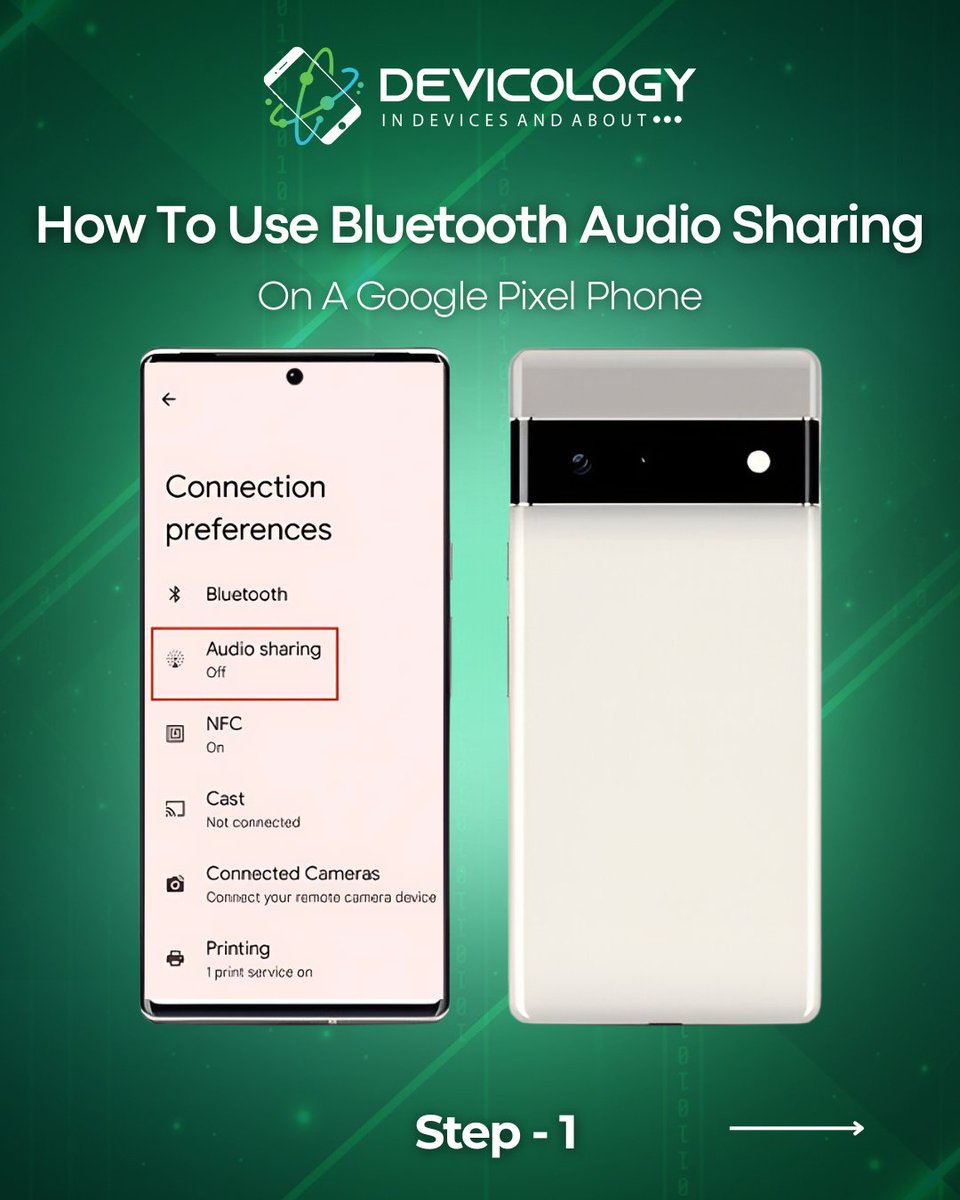 Devicology's tweet image. Google Pixel users can already use Bluetooth Audio Sharing before Android 16 launches!
👥 Pair multiple headphones
🔊 Broadcast audio with Auracast
📲 Learn how to activate it 👉 bit.ly/StepsToUseBlue…

#PixelTips #LEAudio #Auracast #Android16 #TechHacks