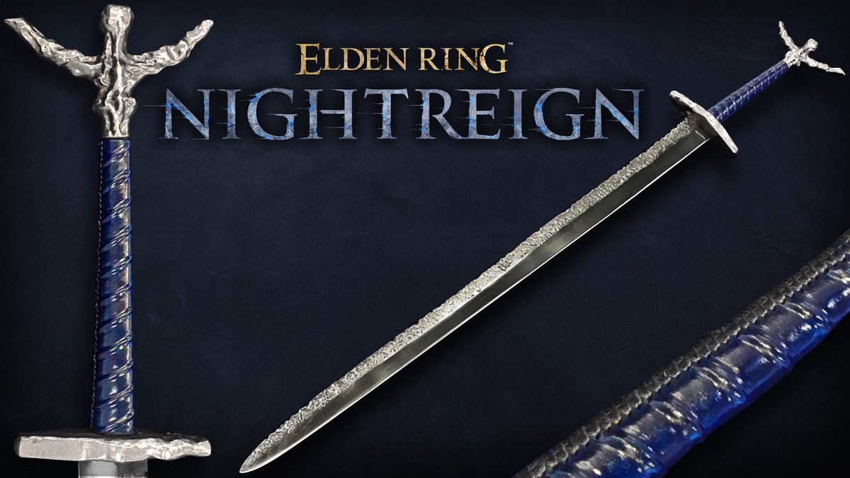I made the Wylder sword from ELDEN RING NIGHTREIGN 🔥 This massive two-hander was such a fun build. Big thanks to <a href="/ELDENRING/">ELDEN RING</a> and @bandainamcoeu for the opportunity. Watch the full build video here: youtu.be/0N6PliVvt4w