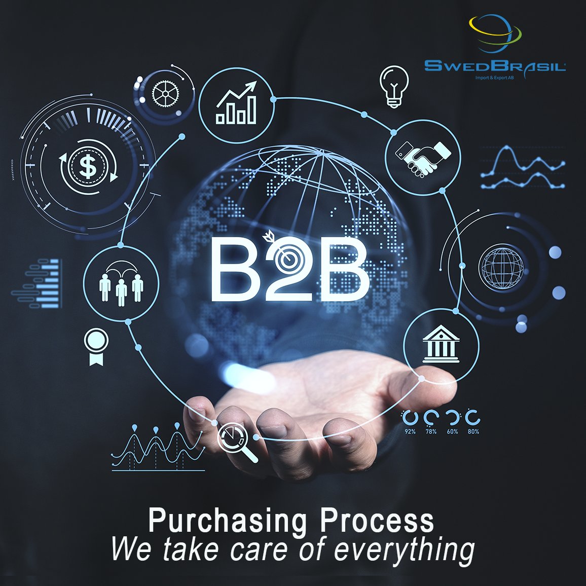 SwedBrasil's tweet image. 🎯 Purchasing Process? We take care of everything.
At SwedBrasil, we specialize in B2B procurement. From first quote to final delivery — we handle it all with precision, efficiency &amp;amp; full transparency.

📦Smart sourcing from Europe to Latin America.
#B2Bsolutions #SmartSourcing