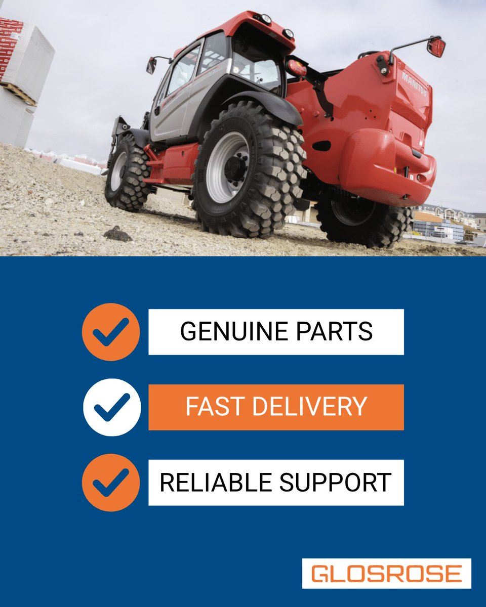 We stock and supply genuine components for leading brands like Manitou and Bobcat, all with expert support and quick dispatch when it counts.

ow.ly/IYky50VSjHp

#Glosrose #PartsDepartment #MachinerySupport #EquipmentMaintenance #ConstructionEquipment