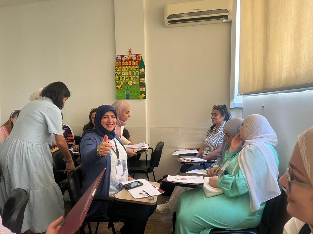 makhzoumi's tweet photo. In action! Educators & innovators are diving deep >>> Presenting ideas, sharing practices, and building the future of learning together. The energy is high at the #InterconnectedClassroom in the New Era conference! ๐ฌ๐๐ #MEPLI #EducationTransformation #proudlyempowering @hgse_mepli