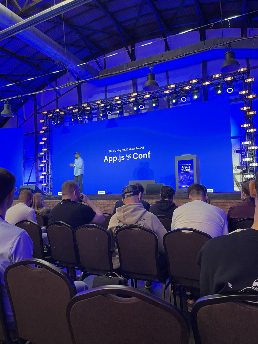 Day 2, let’s roll! <a href="/appjsconf/">App.js Conf 🗓️ 27-29 May 2026</a>