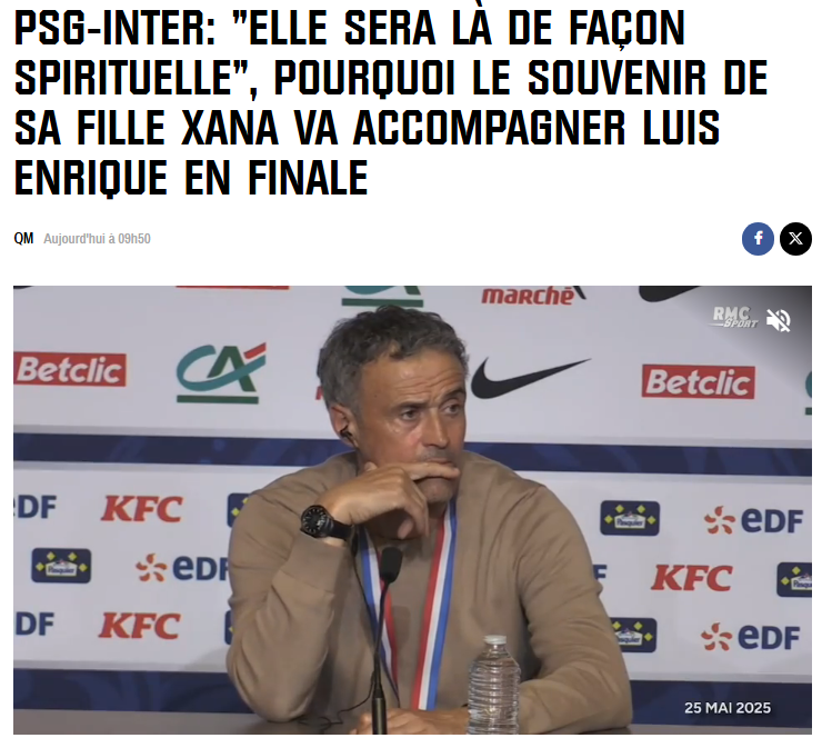 Scipionista's tweet photo. Une bonne fois pour toutes : arrêtez d’utiliser et d’exploiter le nom de cette pauvre enfant pour parler de Luis Enrique 

Que ce soit la presse ou les supporters cette récupération n'a aucun sens, c’est hyper malsain https://t.co/uN2wg7CpaZ