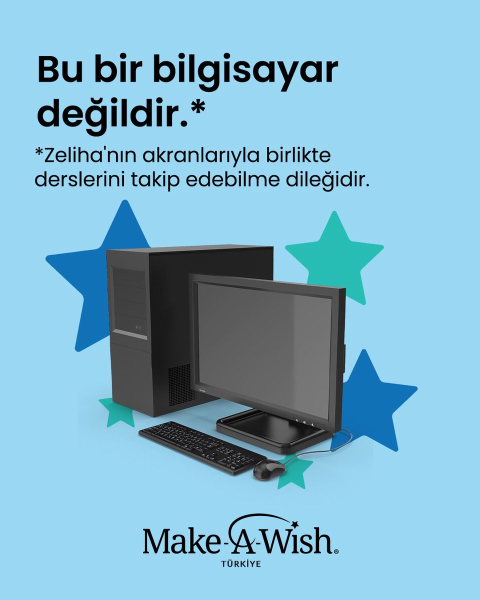 Make-A-Wish Türkiye (@makeawishturkey) on Twitter photo Her dileğin arkasında bir hikaye, bir hayal gücü ve umut vardır 💫
Bir top ⚽, bir taç 👑, bir oyuncak kova 🪣 ya da bir bilgisayar 💻...
Hepsi aslında birer dilek, bir umut, bir hayal.
Değerli tasarım destekleri için <a href="/383agency/">383 Agency</a>'ye teşekkür ederiz, iyi ki varsınız! 🙏💙 Her dileğin arkasında bir hikaye, bir hayal gücü ve umut vardır 💫
Bir top ⚽, bir taç 👑, bir oyuncak kova 🪣 ya da bir bilgisayar 💻...
Hepsi aslında birer dilek, bir umut, bir hayal.
Değerli tasarım destekleri için <a href="/383agency/">383 Agency</a>'ye teşekkür ederiz, iyi ki varsınız! 🙏💙