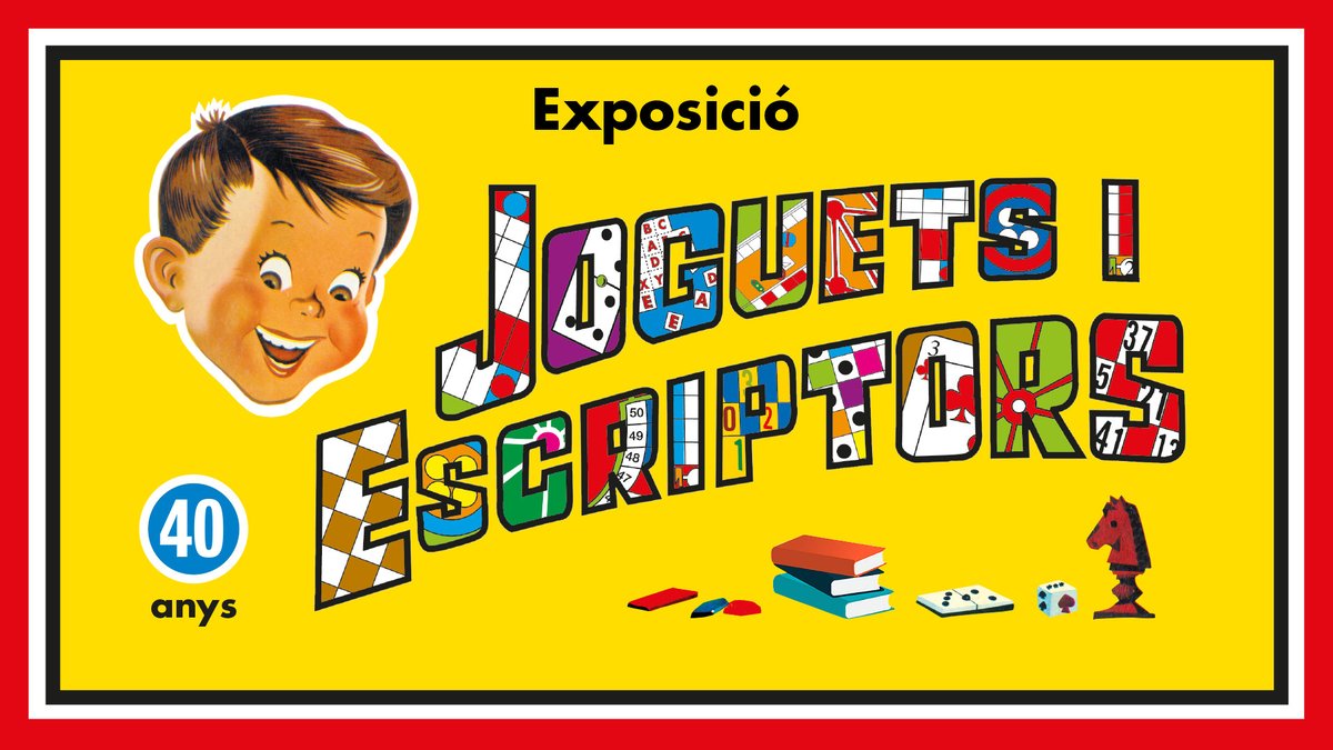 CNL de Barcelona (@cnlbarcelona) on Twitter photo L'exposició "Joguets i escriptors" del <a href="/museujoguetcat/">Museu del Joguet de Catalunya</a> es pot visitar a l'Espai Avinyó - Llengua i Cultura, amb motiu del Dia Internacional del Joc.
📆 Fins al 10 de juny
📍 C. Avinyó, 52
cpnl.cat/xarxa/cnlbarce… L'exposició "Joguets i escriptors" del <a href="/museujoguetcat/">Museu del Joguet de Catalunya</a> es pot visitar a l'Espai Avinyó - Llengua i Cultura, amb motiu del Dia Internacional del Joc.
📆 Fins al 10 de juny
📍 C. Avinyó, 52
cpnl.cat/xarxa/cnlbarce…