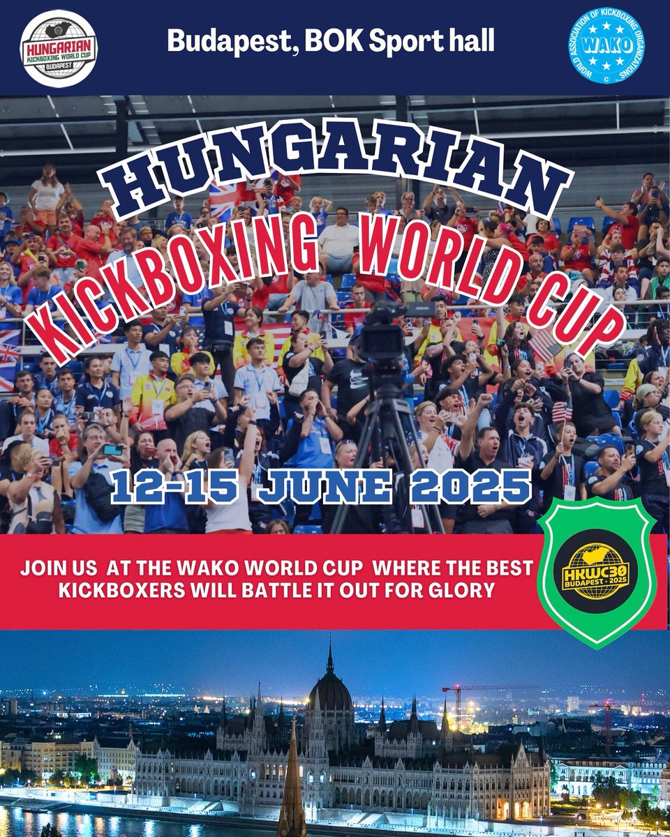 Welcome to the Kickboxing World Cup in Budapest!