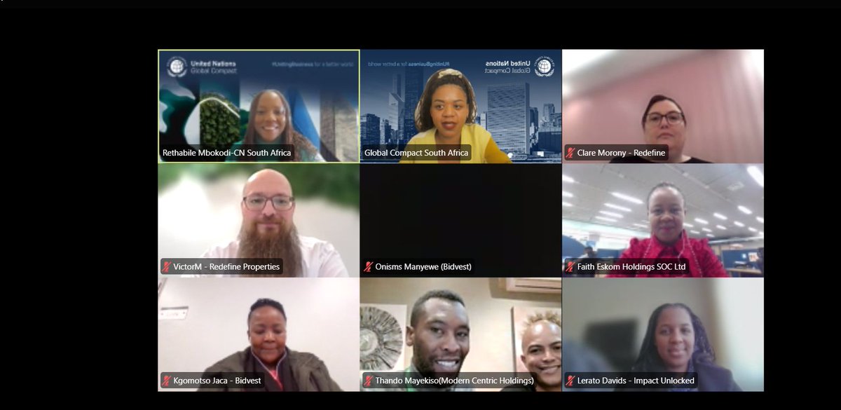 GlobalcompactSA's tweet image. We&apos;ve successfully wrapped up our SDG Ambition Accelerator! 

Huge congrats to all participants for completing the 3-month journey to embed the #SDGs into business strategies for bold, long-term impact.

👉 Learn more: globalcompactsa.org.za/programmes/sdg…

 #SDGAmbition #Sustainability