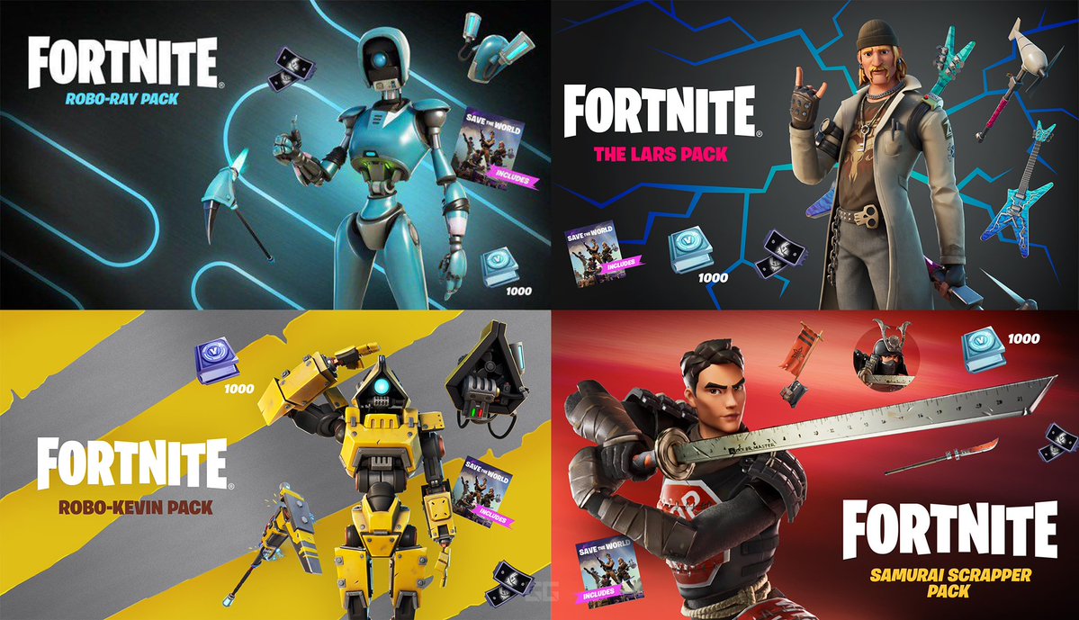 Should Save The World bundles return to the Item Shop? 🤖