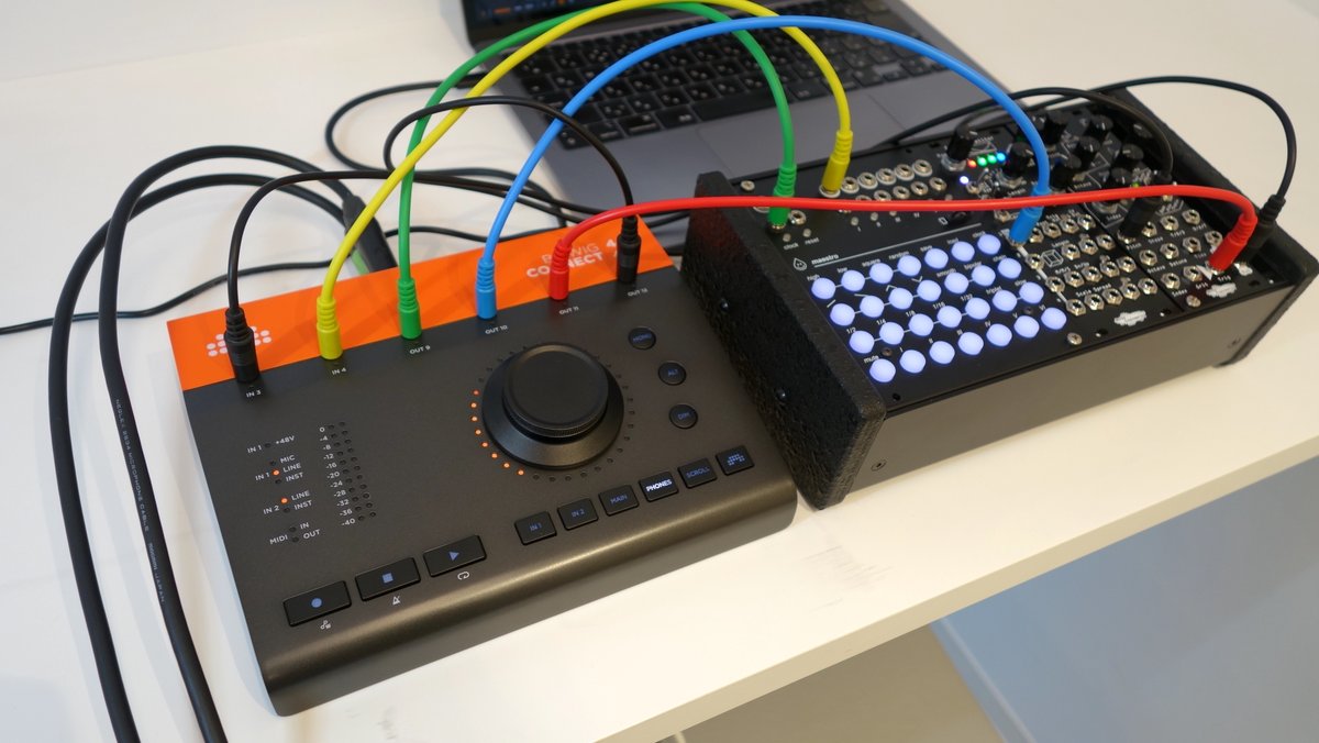 Wurlys_Miyaji's tweet image. 【新商品情報】
BITWIG/Bitwig Connect 4/12 を研究中です！

Bitwig のモジュラーシンセ的便利さと相まって、DAW とモジュラーシンセを繋ぐ素晴らしい製品になっています！

後日、具体的な使い方などを動画でご紹介します！
#BITWIG