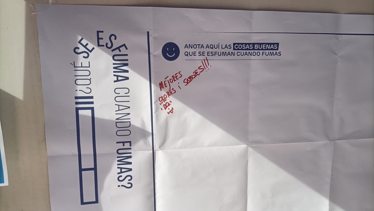 🚭 El CSI Alzira II també s'han sumat al #DíaMundialSinTabaco.

Ha oferit info i suport per a deixar de fumar 🫁

💬 Trenca l'hàbit. Trenca amb el tabac. 🍃❌🚬

#CentroSaludAlziraII #HospitalLaRibera #DíaMundialSinTabaco #RompeElHábito #DejaElTabaco #SaludRespiratoria