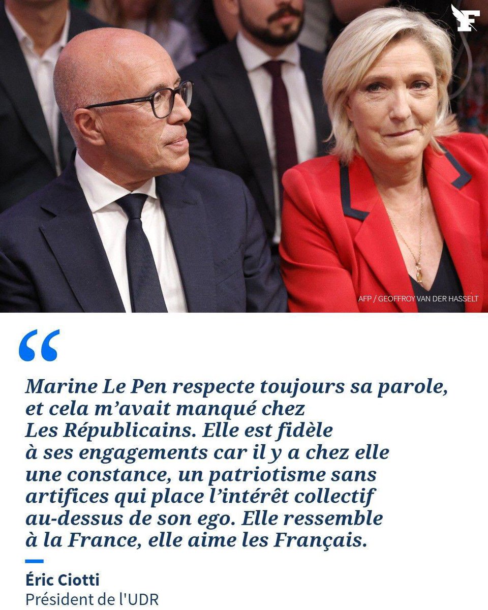 Edwige Diaz Ⓜ️ (@diaz_edwige) on Twitter photo Merci, <a href="/eciotti/">Eric Ciotti</a>, pour cette déclaration parfaitement conforme à la réalité.
Tous ceux qui côtoient <a href="/MLP_officiel/">Marine Le Pen</a> partagent ce constat. Merci, <a href="/eciotti/">Eric Ciotti</a>, pour cette déclaration parfaitement conforme à la réalité.
Tous ceux qui côtoient <a href="/MLP_officiel/">Marine Le Pen</a> partagent ce constat.