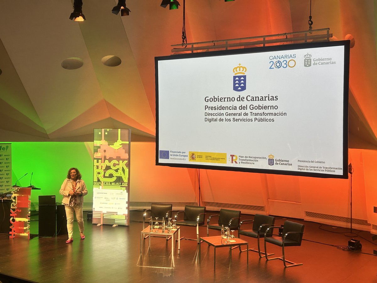 🔥#Hackron2025 reunió hoy en Tenerife a expertos en ciberseguridad Destaca la ponencia del CSIRT-CAN, referente en respuesta ante incidentes en Canarias 
📷IA, ransomware, turismo digital y retos CTF marcaron la agenda.
#Ciberseguridad #CSIRTCAN #Hackron
