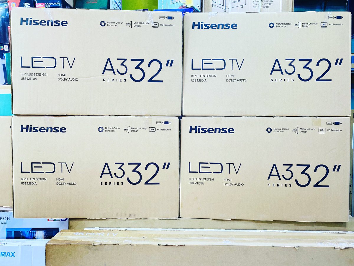 Leonard_202's tweet photo. HISENSE PROMOTION JUNE 2025🔥

Tvs; 

32Digital  330k 
32 Smart  460k
40 smart 640k
43 digital 640k
43 Smart  A4  690k 
43 Smart UHD 4k  800k 
50 Smart 4K  1.05m 
55 Smart 4K  1.35m 
55 Smart Q6 1.45m 
58 Smart 4K 1.45m
65 Smart 4K 2m 
65 Smart Q6 2.1m 
75 Smart 4K 3m 
75 Smart Q6 3.2m 
85 Smart 4K 4m 
85 Smart Q6  4.35m