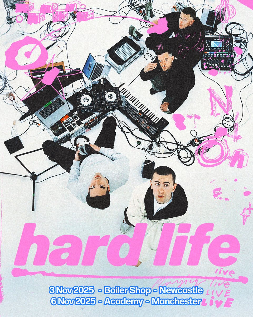 They're BACK! <a href="/hardlifeco/">hard life</a> are coming to Newcastle and Manchester in November 🙌

Get tickets at gigst.rs/HardLife