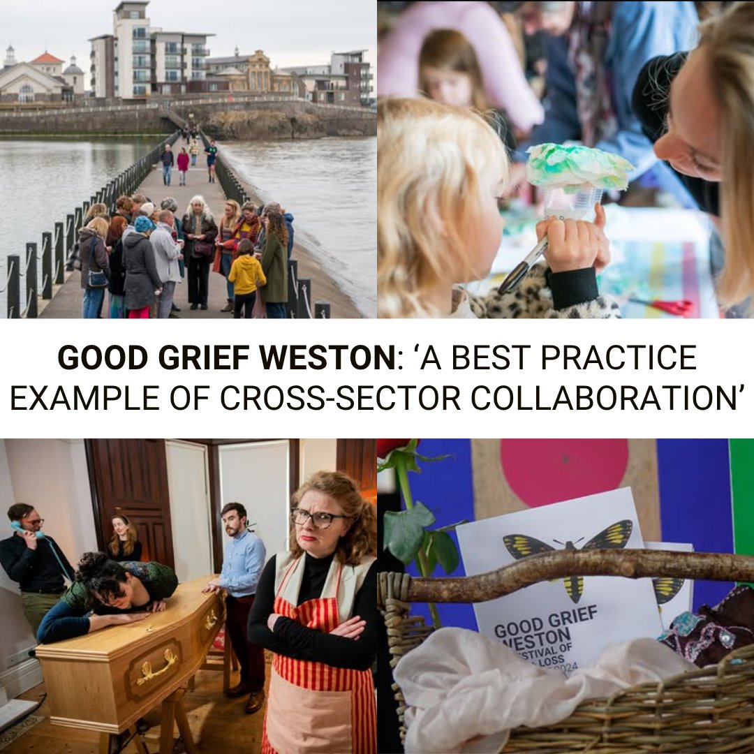 Good Grief Festival (@goodgrieffest) on Twitter photo We're delighted to share that <a href="/ace_national/">Arts Council England</a> has highlighted #GoodGriefWeston as ‘a best practice example of cross-sector collaboration and the role of creativity in promoting health and wellbeing in our communities’. Huge thanks to all involved!
Read more: artscouncil.org.uk/creative-matte… We're delighted to share that <a href="/ace_national/">Arts Council England</a> has highlighted #GoodGriefWeston as ‘a best practice example of cross-sector collaboration and the role of creativity in promoting health and wellbeing in our communities’. Huge thanks to all involved!
Read more: artscouncil.org.uk/creative-matte…