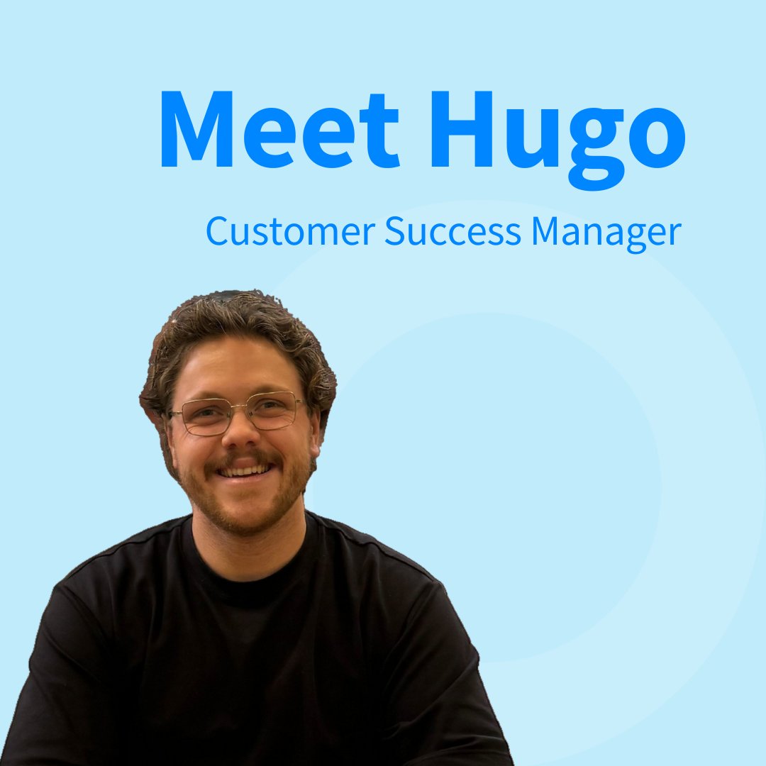 Meet our new Customer Success Manager, Hugo!

Hugo brings a strong foundation of Business &amp; Marketing along with hands-on B2B sales, support, operations, &amp; CRM. 

Welcome to the team!

#MeetTheTeam #Digivizer #CustomerSuccess