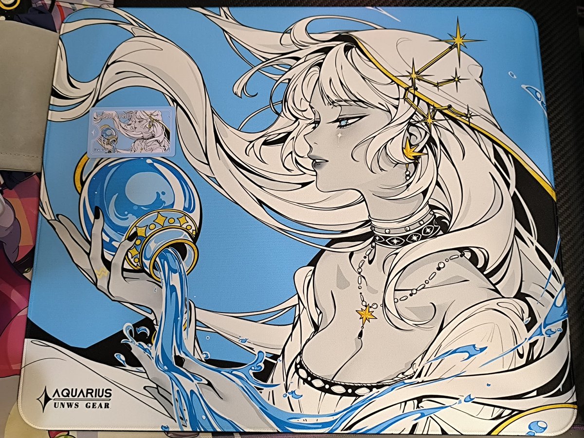 今日のマウスパッド
Unusual way sports＆CRESCENT
AQUARIUS