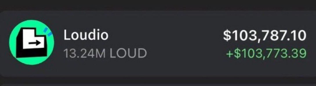 0.2 Sol &amp; a dream 

only possible from <a href="/stayloudio/">Loud!</a> 💚

still yet to get 10 smart followers ? 

Get 100+ smart followers from this post 🔰
