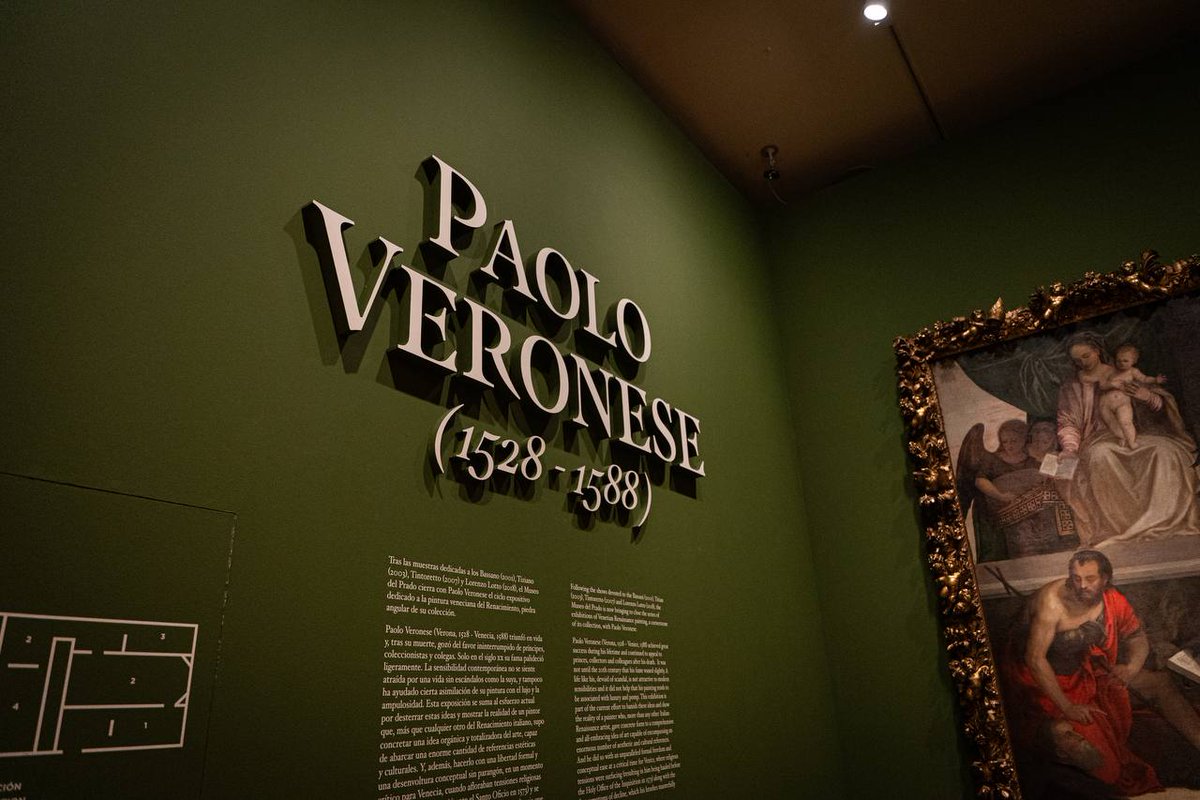 culturagob's tweet photo. 🖼️ ¿Todavía no has disfrutado de la eposición 'Paolo Veronese (1528-1588)'?

🏛️ El @museodelprado organiza la primera gran exposición monográfica dedicada a Veronese, uno de los grandes maestros del Renacimiento veneciano

🗓️ Hasta el 21 de septiembre

🔗 https://t.co/QX8F0mOwkX https://t.co/pF2ui8AzMy