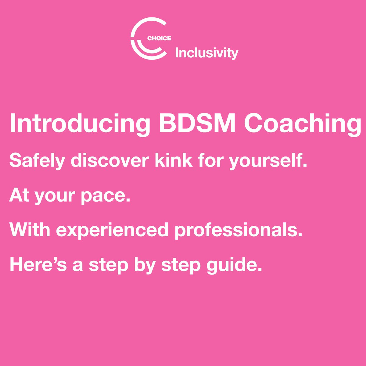 Watched "babygirl" and got curious but don't know whom to talk to or what to do with it? Here's a step by step guide how to safely explore BDSM and kink with experienced professionals at your pace and tailored to your needs. 

saferchoice.ch/learn/inclusiv…