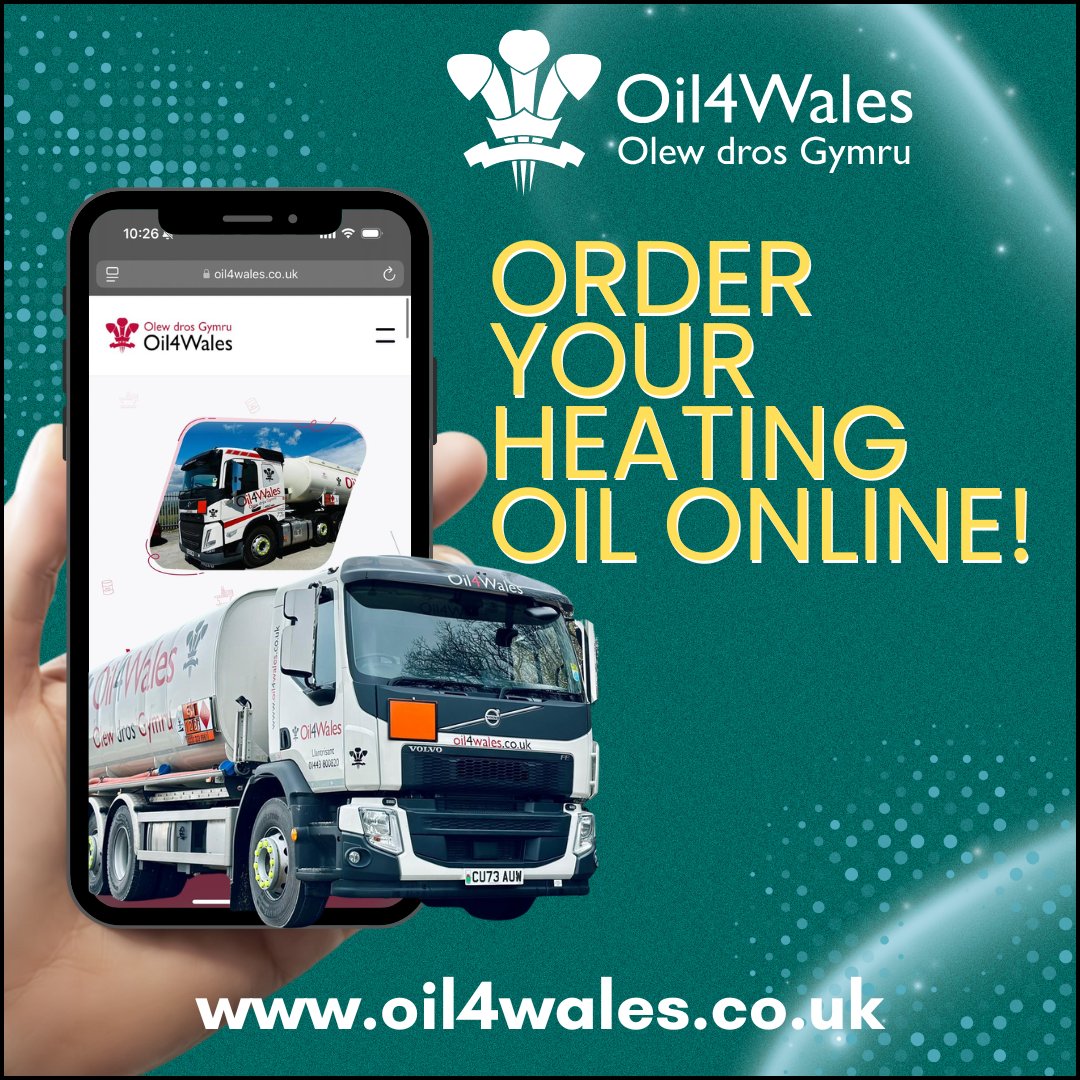 💻 Order your heating oil online — quick, easy &amp; 24/7!
No calls, no stress. Just head to 👉 oil4wales.co.uk, click ‘Order Your Oil Online’, register &amp; you're good to go.
Prefer to call? We’re here too. 📞
#HeatingOil #OrderOnline #Oil4Wales