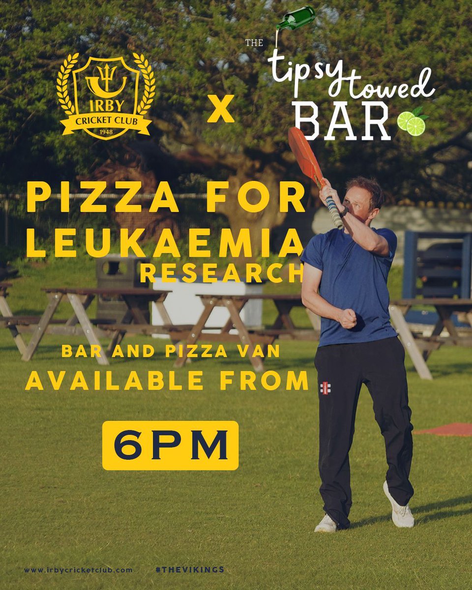 REMINDER FOR TONIGHT!

Fancy some pizza? The Tipsy Towed Bar will be available from 6pm serving Pizza in aid of leukaemia research.

Want to find out more? - justgiving.com/page/ashleyrid…