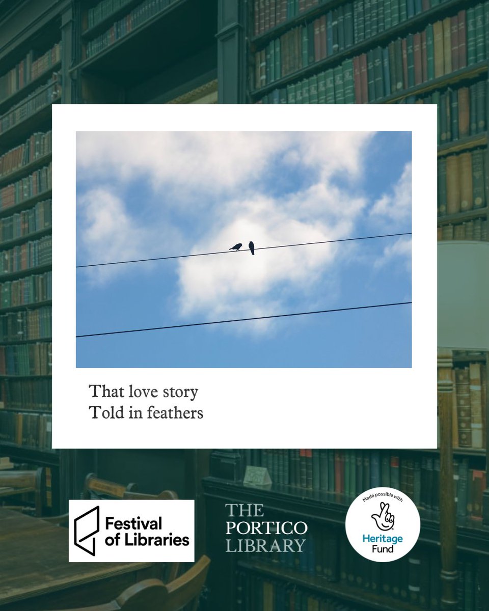 While the Portico might be closed for the next few days, we're incredibly excited to return next Thursday with the official opening of our brand-new exhibition: The Songs the Morning Sang...

theportico.org.uk/event-calendar…