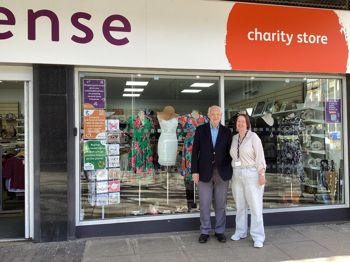 We are thrilled to celebrate Tony Clarke's incredible generosity! 🎂 

At his 60th wedding anniversary, Tony chose to support Sense instead of receiving gifts.

Thanks to his selfless effort and the generosity of his friends and family, Tony raised a fantastic £334.40!