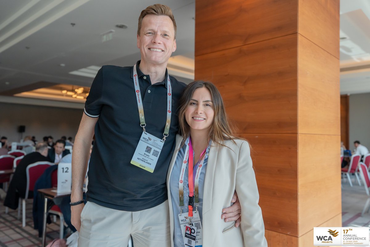 WCA_Projects's tweet image. 📸 Take a look at some great moments shared between our incredible members!

Thank you to everyone who joined us as we step into a new chapter with Erwin as the new GM of #WCAProjects. The smiling faces and energizing conversations say it all.

#WCAProjects2025 #ProjectCargo