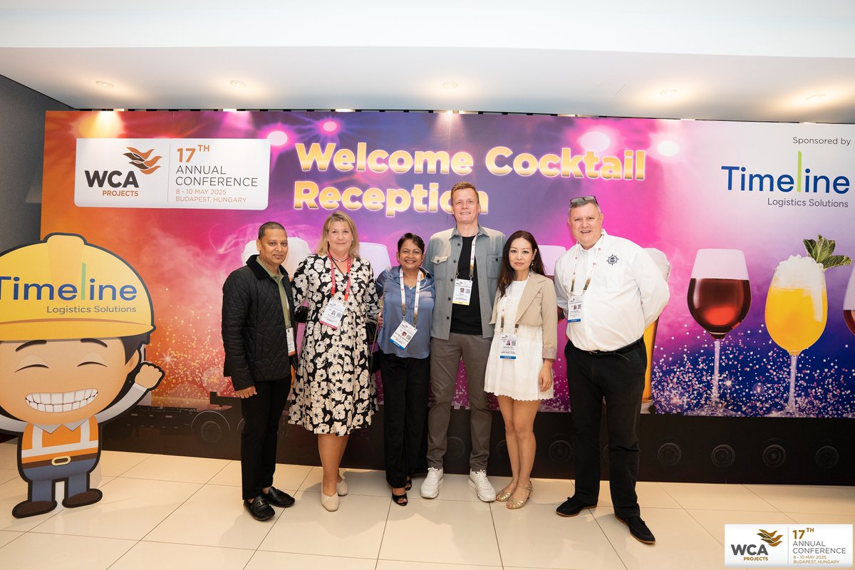 WCA_Projects's tweet image. 📸 Take a look at some great moments shared between our incredible members!

Thank you to everyone who joined us as we step into a new chapter with Erwin as the new GM of #WCAProjects. The smiling faces and energizing conversations say it all.

#WCAProjects2025 #ProjectCargo