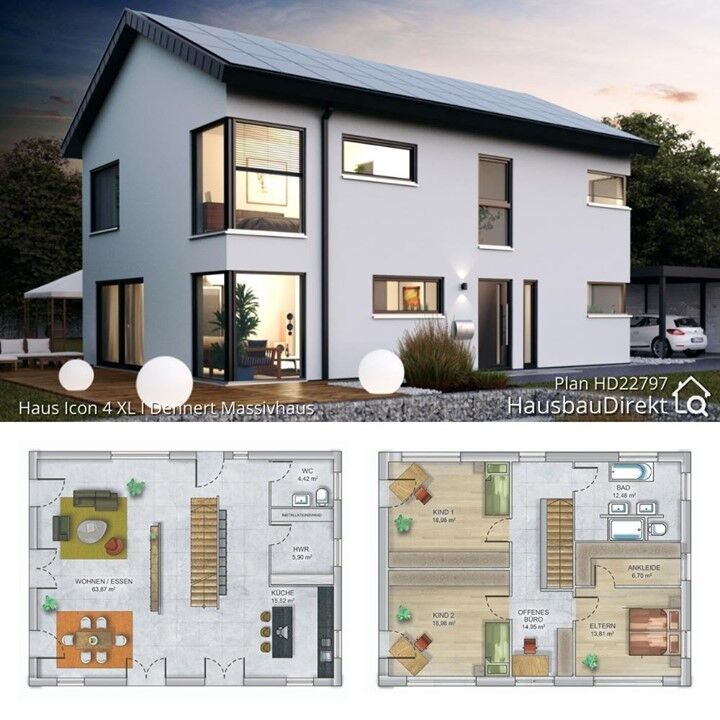 Modernes Haus Icon 4 XL / Dennert Massivhaus

hausbaudirekt.de/haus/haus-icon…⁠

#haus #hausbau #bauen #eigenheim #architecture #interiordesign #property