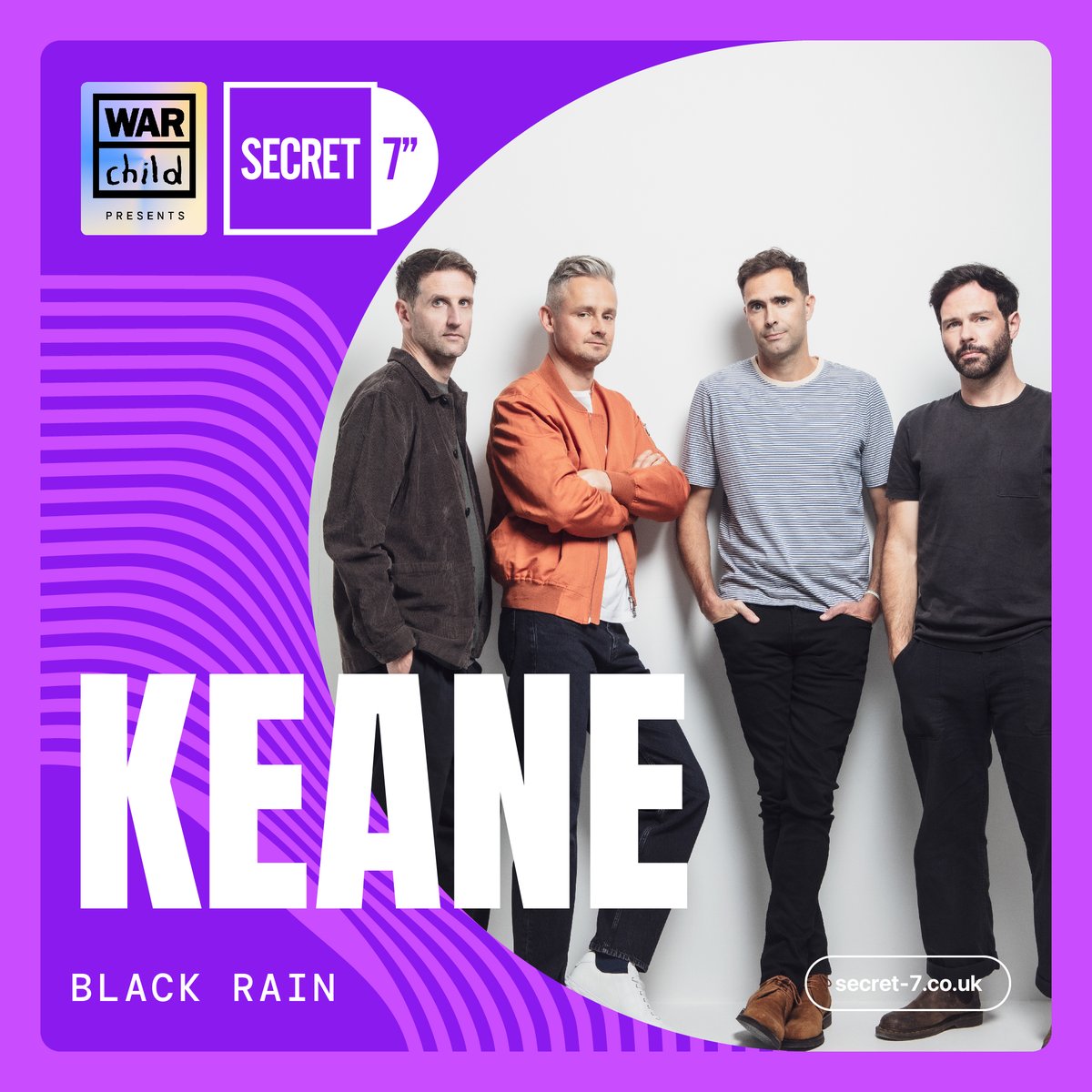 Keane (@keaneofficial) on Twitter photo Not long left to get your hands on a one-of-a-kind 7" vinyl of Black Rain in the <a href="/Secret7s/">Secret 7''</a> auction.
Bidding closes from 2pm on Sunday 1st June.
Bid here: uk.givergy.com/Secret7/ Not long left to get your hands on a one-of-a-kind 7" vinyl of Black Rain in the <a href="/Secret7s/">Secret 7''</a> auction.
Bidding closes from 2pm on Sunday 1st June.
Bid here: uk.givergy.com/Secret7/