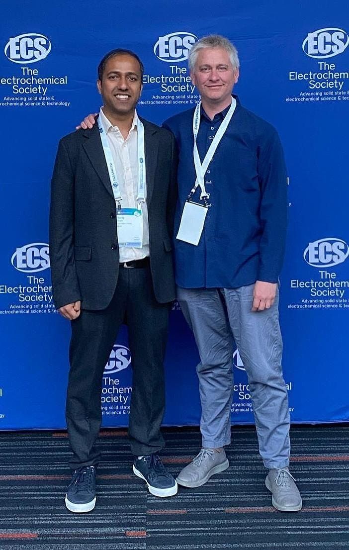ANEMEL (@anemel_eu) on Twitter photo The 247th ECS Meeting took place this month in Montréal, Canada, and we were there! Our project coordinator, Pau Farràs (<a href="/uniofgalway/">Ollscoil na Gaillimhe | University of Galway</a>), had the opportunity to present ANEMEL at this fantastic event, accompanied by our researcher, <a href="/gupta_surajg/">Suraj Gupta</a> (<a href="/JSI_SLO/">Jožef Stefan Institute</a> ). Already looking forward The 247th ECS Meeting took place this month in Montréal, Canada, and we were there! Our project coordinator, Pau Farràs (<a href="/uniofgalway/">Ollscoil na Gaillimhe | University of Galway</a>), had the opportunity to present ANEMEL at this fantastic event, accompanied by our researcher, <a href="/gupta_surajg/">Suraj Gupta</a> (<a href="/JSI_SLO/">Jožef Stefan Institute</a> ). Already looking forward