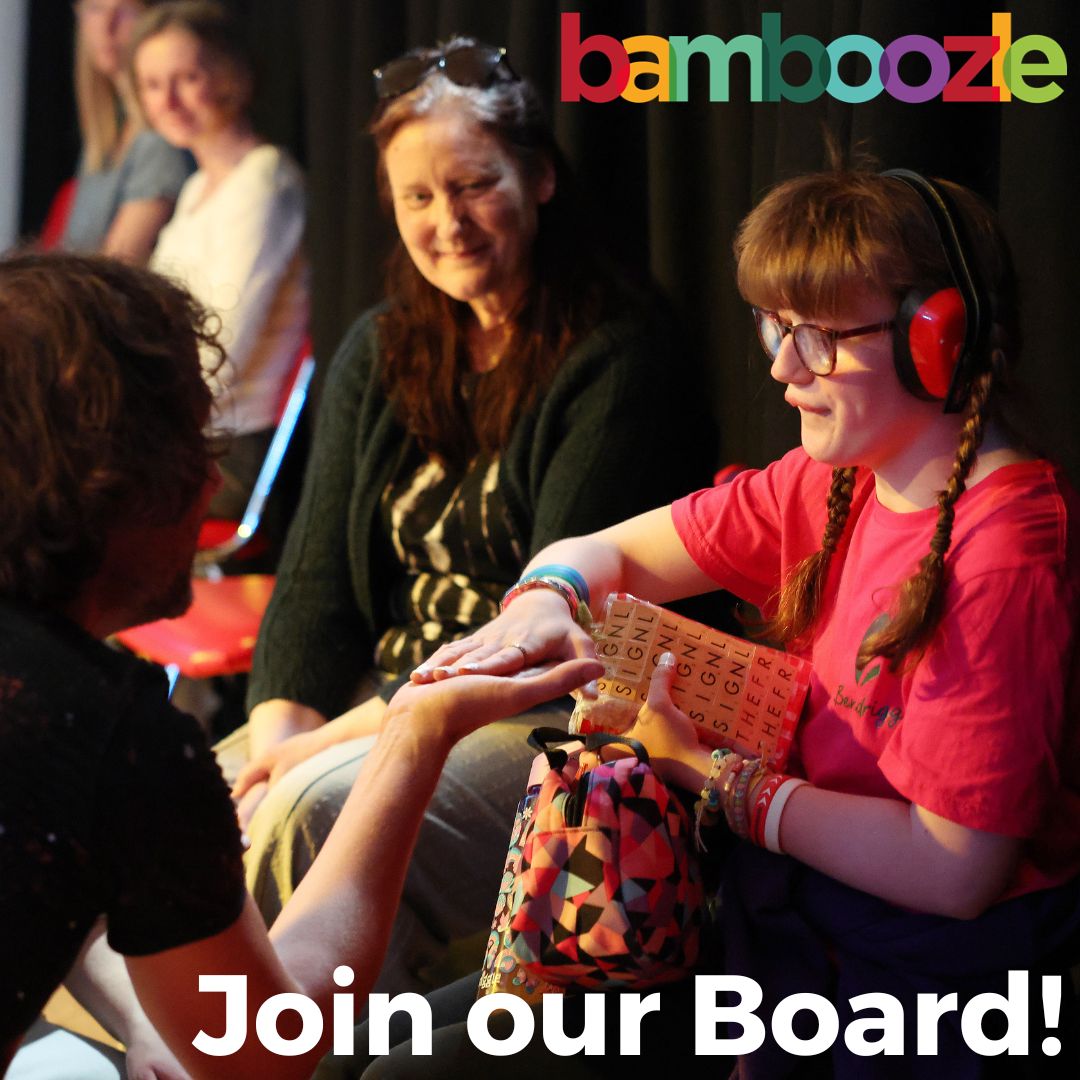 What does a Trustee do?

✅ Join 4 meetings a year (online or in Leicester)
✅ Help guide our charity’s decisions
✅ Represent families like yours

🗓️ Apply by 27 June
👉 ow.ly/gm3Y50W0Cvi
#InclusiveTheatre #TrusteeCallOut #CharityGovernance #ParentVoice #LearningDisability