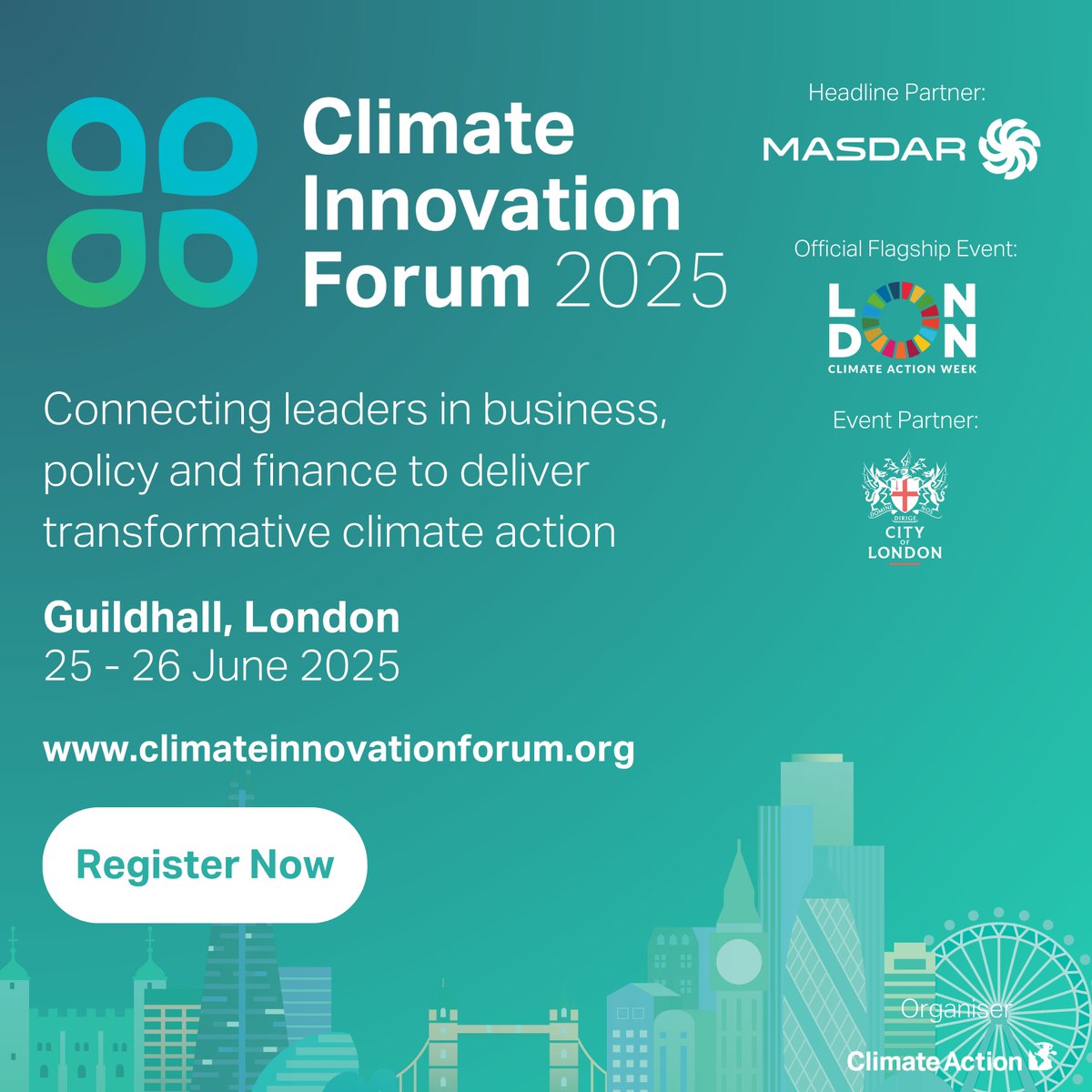 Cambridge Institute for Sustainability Leadership (@cisl_cambridge) on Twitter photo 🎡We’re proud to be partnering with the <a href="/Climate_Action/">Climate Action</a> Innovation Forum at <a href="/london_climate/">London Climate Action Week</a> to deliver national and global climate action. DM to apply for one of our limited complimentary passes or receive our 25% discount #CIF25 #LCAW.
Our #LCAW events 👉cisl.cam.ac.uk/events/london-… 🎡We’re proud to be partnering with the <a href="/Climate_Action/">Climate Action</a> Innovation Forum at <a href="/london_climate/">London Climate Action Week</a> to deliver national and global climate action. DM to apply for one of our limited complimentary passes or receive our 25% discount #CIF25 #LCAW.
Our #LCAW events 👉cisl.cam.ac.uk/events/london-…