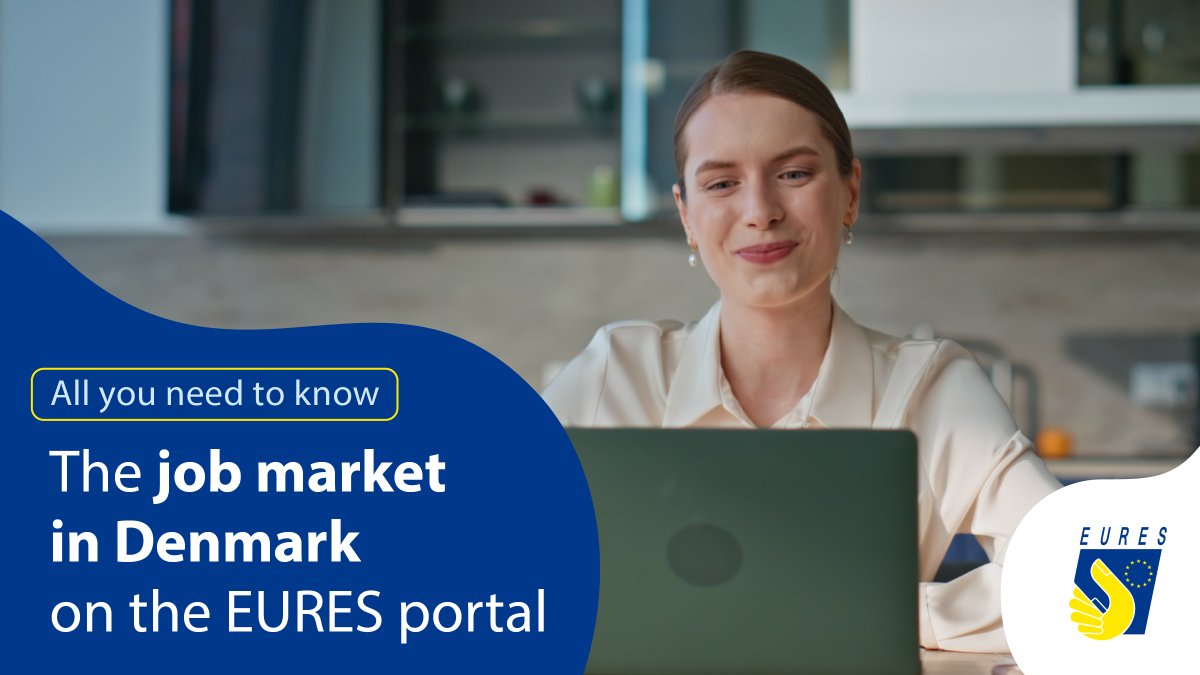 🇩🇰 Thinking of working in Denmark?

Get key labour market info on the EURES portal!
 👥 6M people
 💼 3.2M in the workforce
 🔬 High demand for scientists and engineers

Explore more on the EURES portal 🔗 eures.europa.eu/living-and-wor…

 #EURESjobs #WorkInDenmark