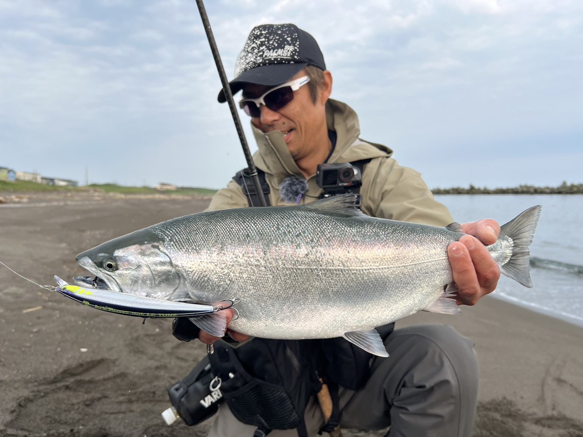 テスト釣行前半の締めは体高のある海サクラで🌸
アークローバーLCチューンショートリップはほぼ固まりました。来シーズンご期待下さい。