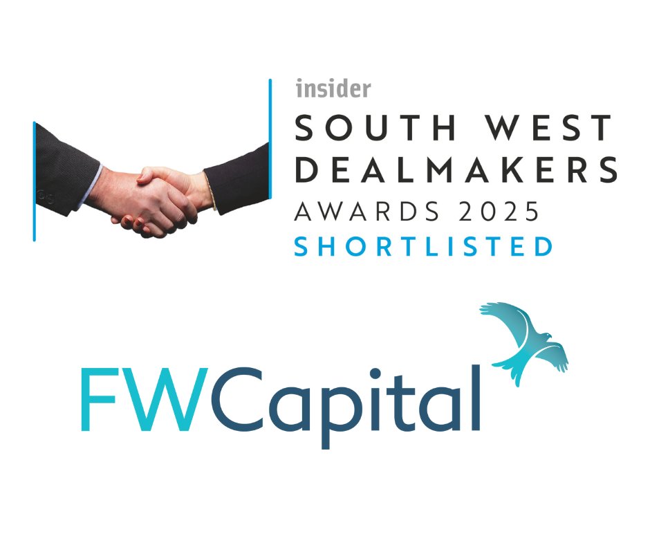 We've been shortlisted for Funder of the Year at the South West Dealmakers awards ✨

With over 150 entries, we're honoured to be included in the shortlist, &amp; can’t wait to celebrate with other nominees next month!

Read the full shortlist here: ow.ly/uGA450W1poJ