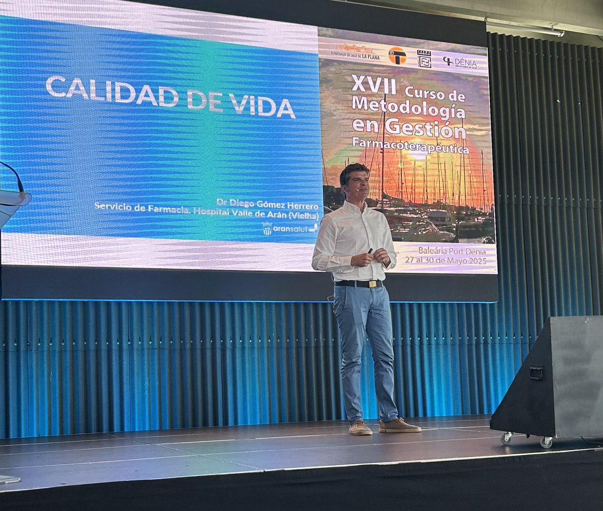 Jaime Poquet (@poquet68) on Twitter photo Calidad de vida con Diego Gómez en el XVII Curso de Metodología en Gestión Farmacoterapeutica en Dénia <a href="/farmaformacio/">Farmaformacio</a> #cursogestar Calidad de vida con Diego Gómez en el XVII Curso de Metodología en Gestión Farmacoterapeutica en Dénia <a href="/farmaformacio/">Farmaformacio</a> #cursogestar