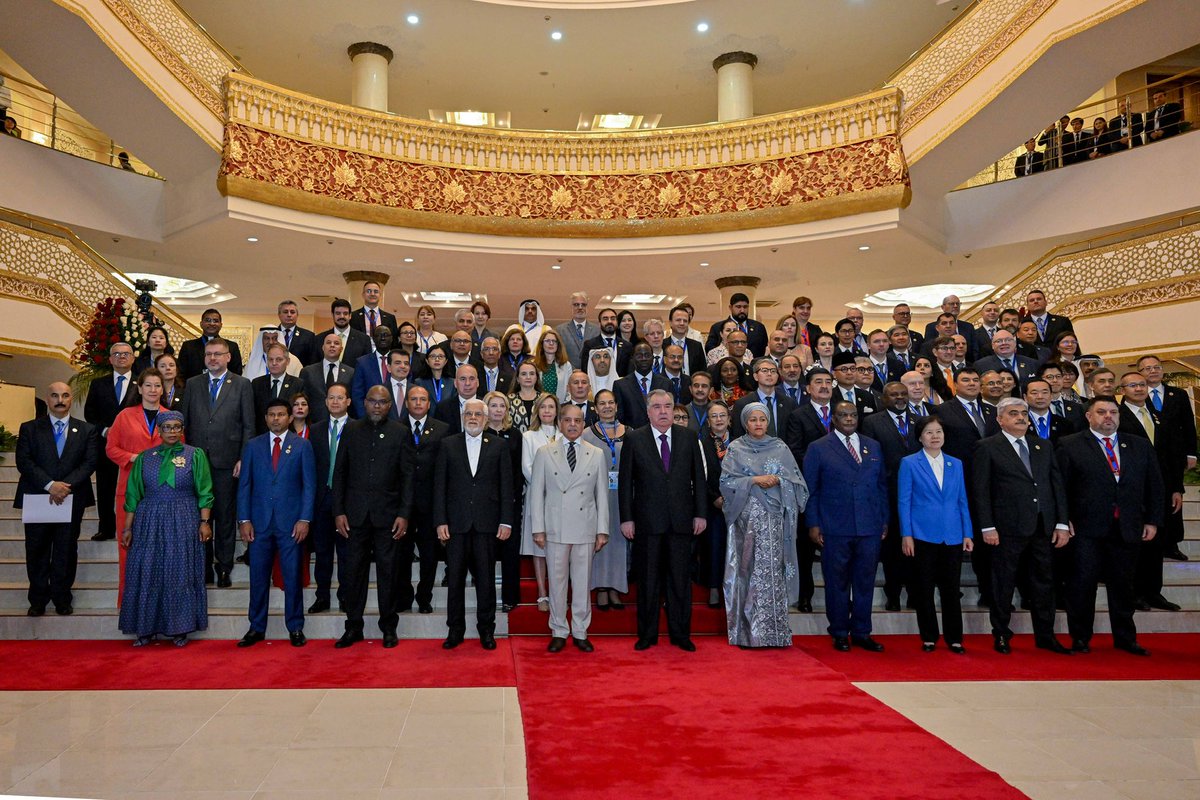 The President's Office (@presidencymv) on Twitter photo His Excellency Vice President Uz <a href="/HucenSembe/">Hussain Mohamed Latheef</a> delivers a statement at the opening session of the High-Level International Conference on Glaciers' Preservation held in Dushanbe, Tajikistan.
In his statement, the Vice President called for urgent and united global action, His Excellency Vice President Uz <a href="/HucenSembe/">Hussain Mohamed Latheef</a> delivers a statement at the opening session of the High-Level International Conference on Glaciers' Preservation held in Dushanbe, Tajikistan.
In his statement, the Vice President called for urgent and united global action,