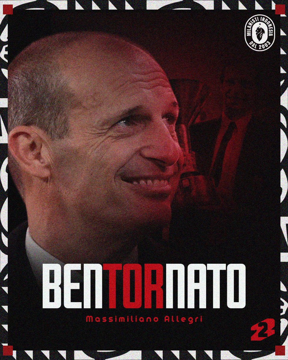 Musim baru, pelatih baru, harapan baru. 

Selamat datang kembali ke Milanello Max.

Harapan baru kalian ke Max apa gaes ? 

#MilanistiIndonesia #ForzaMilan