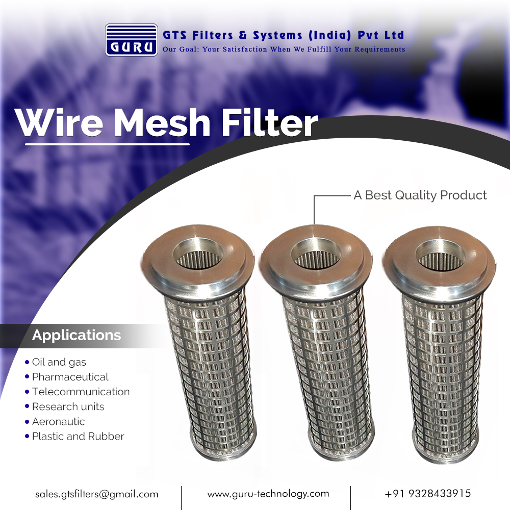 #Wiremeshfilters are made from strong metallic wires, forming a flexible yet durable mesh with precise pores. Ideal for removing impurities in sanitary pipe systems. 
guru-technology.com/wire-mesh-filt…